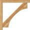 Ekena Millwork Westlake Block Rough Sawn Bracket, Western Red Cedar, 4"W x 48"D x 48"H BKT04X48X48WTL05RWR - alternate 4